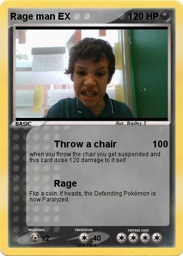 Pokemon Rage man EX