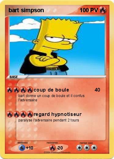 Pokemon bart simpson
