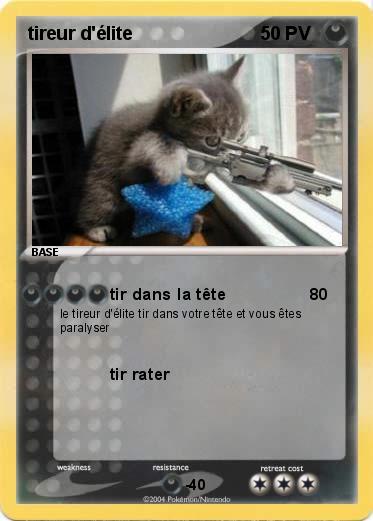 Pokemon tireur d'élite 