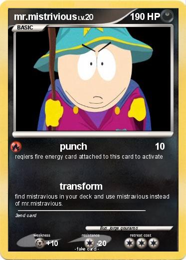 Pokemon mr.mistrivious