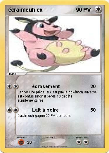 Pokemon écraimeuh ex