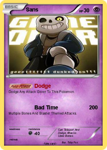 Pokemon Sans