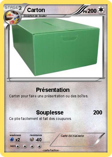 Pokemon Carton