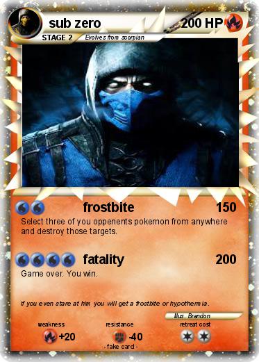 Pokemon sub zero