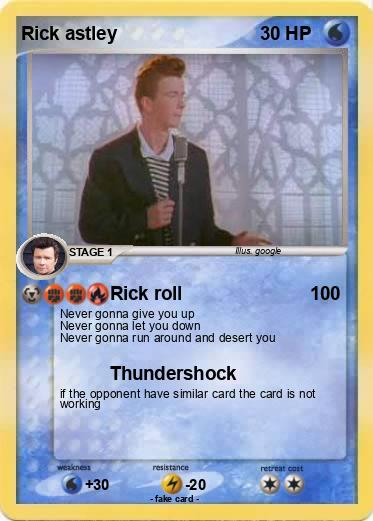 Pokemon Rick astley