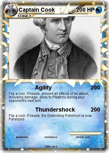 Pokemon Captain Cook