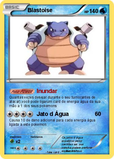 Pokemon Blastoise
