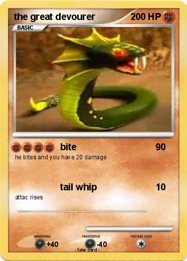 Pokemon the great devourer