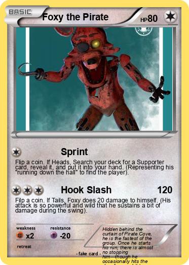Pokemon Foxy the Pirate