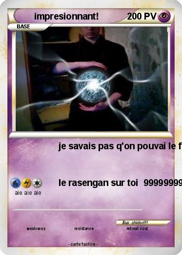 Pokemon impresionnant!