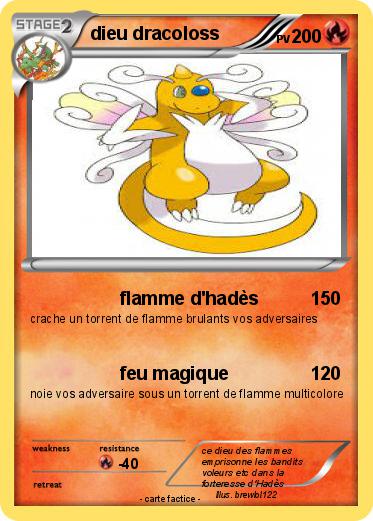 Pokemon dieu dracoloss