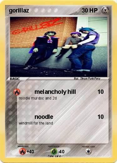 Pokemon gorillaz