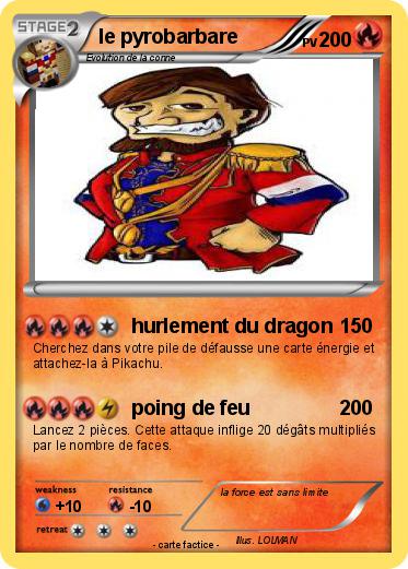 Pokemon le pyrobarbare