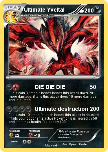 Pokemon Ultimate Yveltal