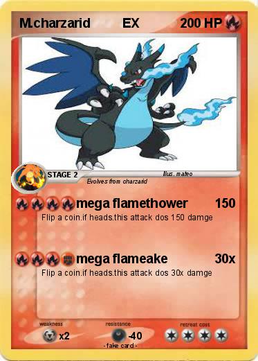 Pokemon M.charzarid         EX