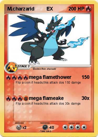 Pokemon M.charzarid         EX
