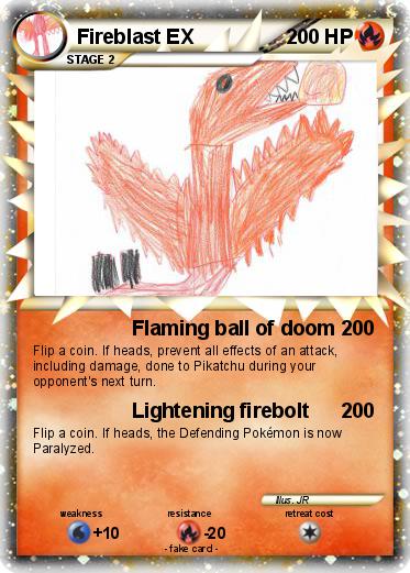 Pokemon Fireblast EX