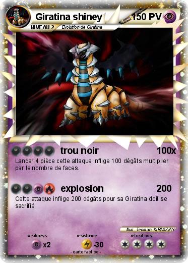 Pokemon Giratina shiney