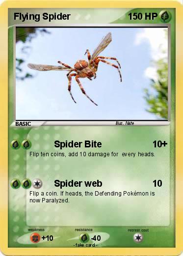 Pokemon Flying Spider