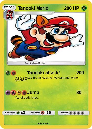 Pokemon Tanooki Mario