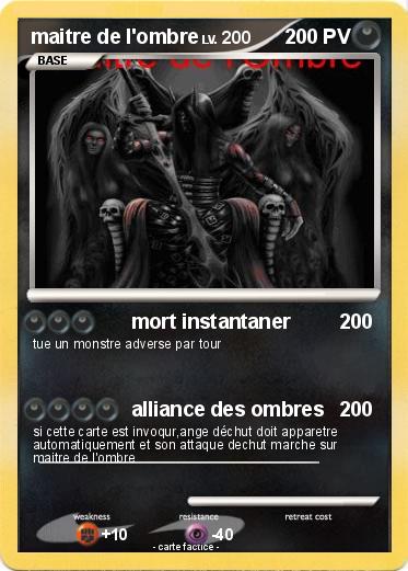 Pokemon maitre de l'ombre