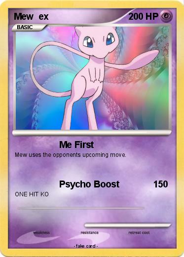 Pokemon Mew  ex