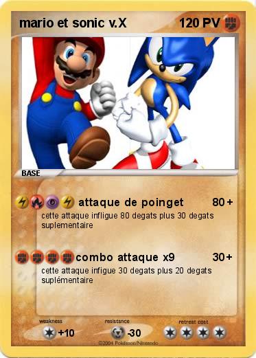 Pokemon mario et sonic v.X
