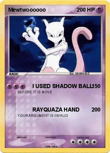 Pokemon Mewtwoooooo