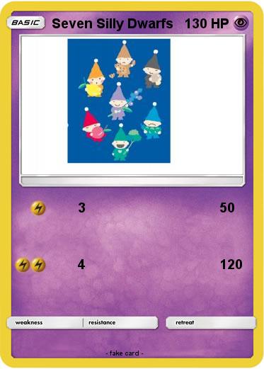 Pokemon Seven Silly Dwarfs