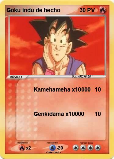 Pokemon Goku indu de hecho