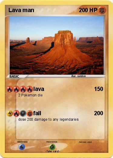 Pokemon Lava man