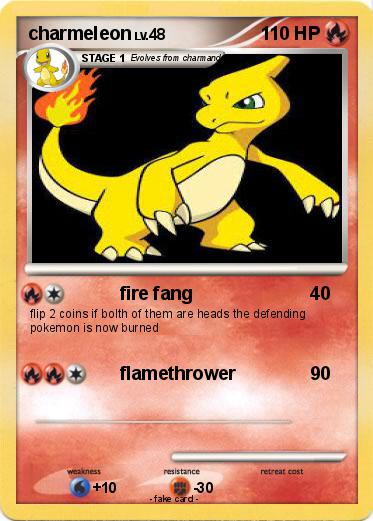 Pokemon charmeleon