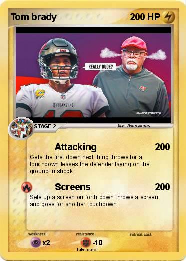 Pokemon Tom brady
