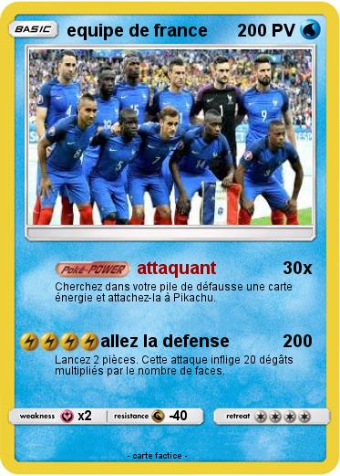 Pokemon equipe de france