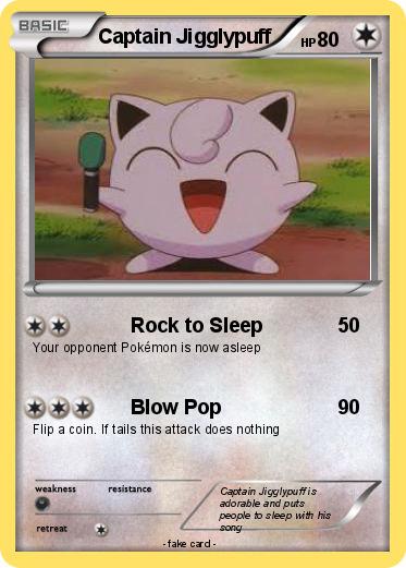 Pokemon Captain Jigglypuff