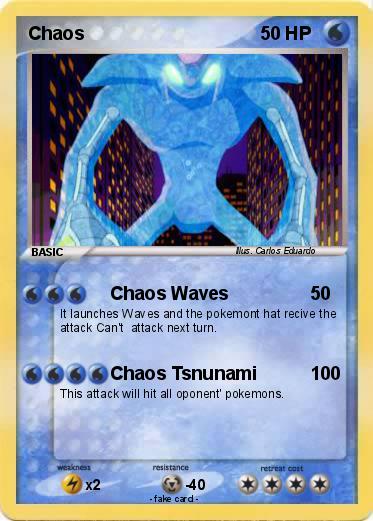 Pokémon Chaos 515 515 - Chaos Waves - My Pokemon Card