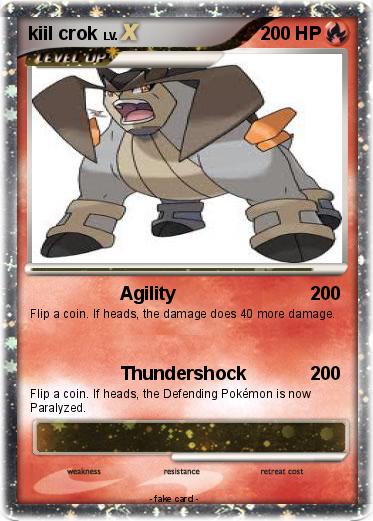 Pokemon kiil crok