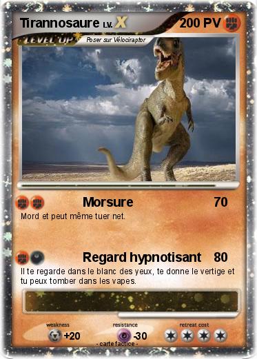Pokemon Tirannosaure