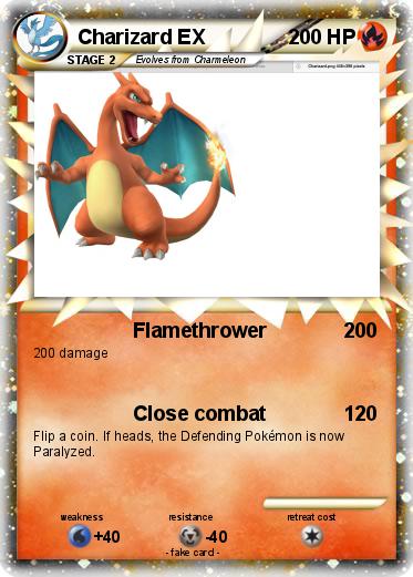 Pokemon Charizard EX