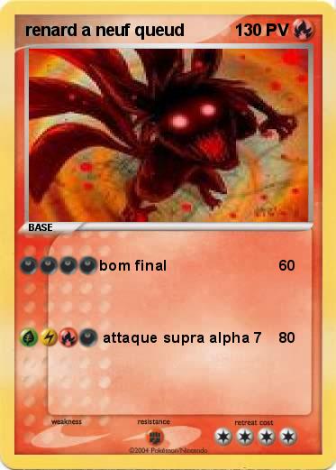 Pokemon renard a neuf queud