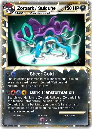 Pokemon Zoroark / Suicune