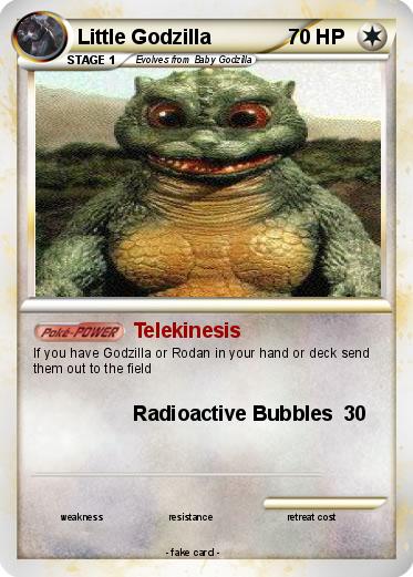 Pokemon Little Godzilla