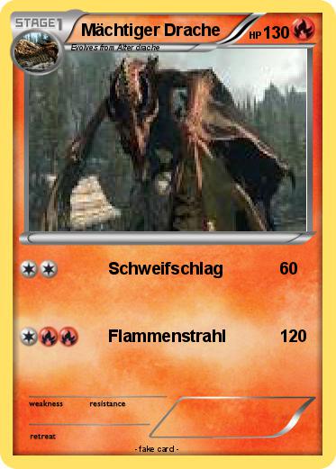 Pokemon Mächtiger Drache