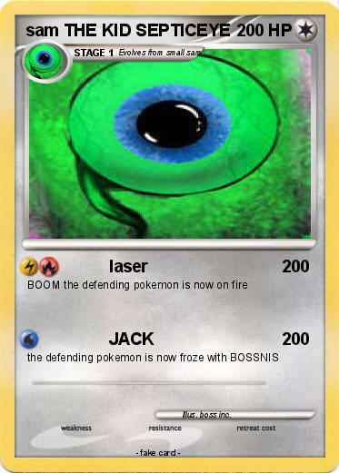 Pokemon sam THE KID SEPTICEYE
