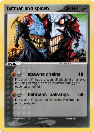 Pokemon batman and spawn