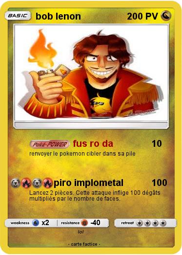 Pokemon bob lenon