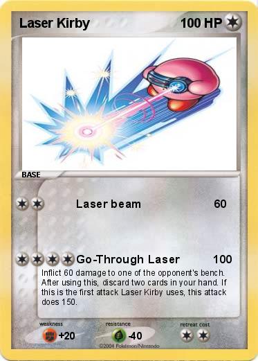 Pokemon Laser Kirby