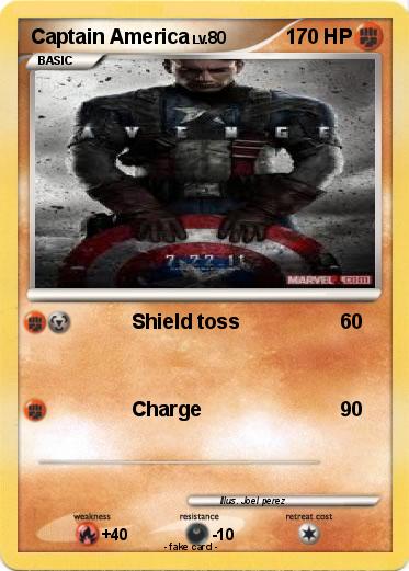 Pokemon Captain America