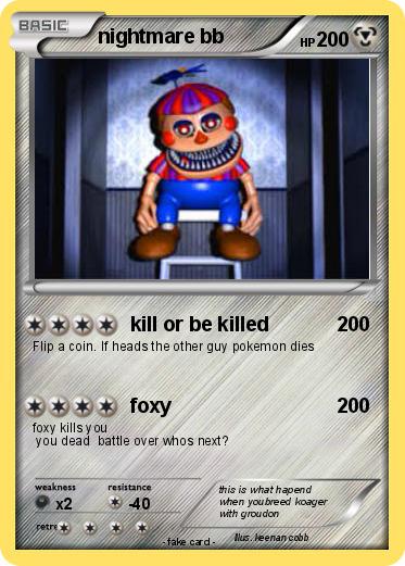 Pokemon nightmare bb
