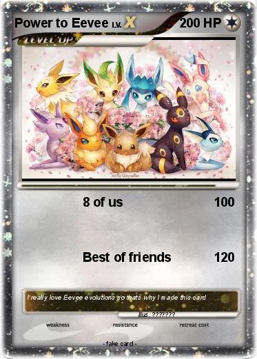 Pokemon Power to Eevee